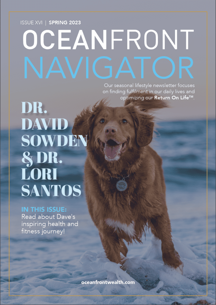 Cover of Oceanfront Navigator 2023 magazine by Oceanfront Wealth in Lafayette, Louisiana